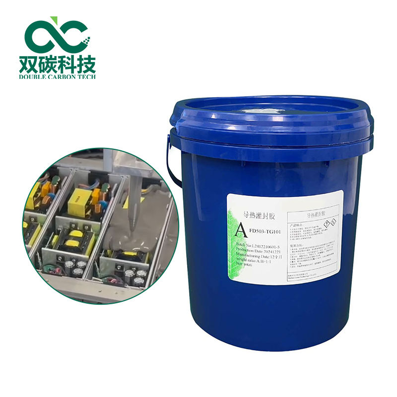 Low Specific Gravity Two-Component Silicone Potting Compound FD503-TG101-2