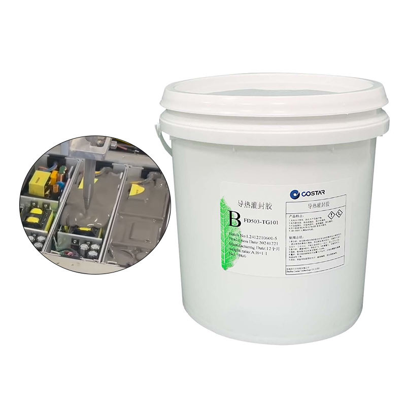 Automotive Grade Two-Component Silicone Potting Compound FD503-TG60S
