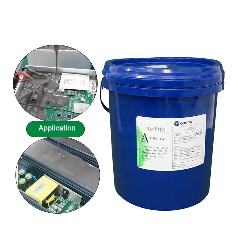 Automotive Grade Two-Component Silicone Potting Compound FD503-TG60E
