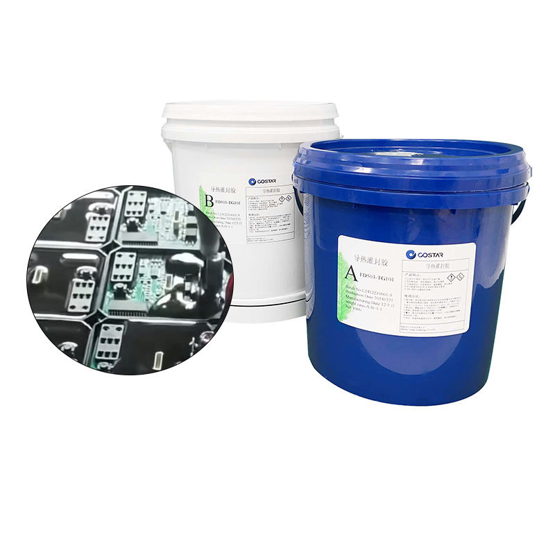 High Thermal Conductivity Two-Component Silicone Potting Compound FD503-TG201